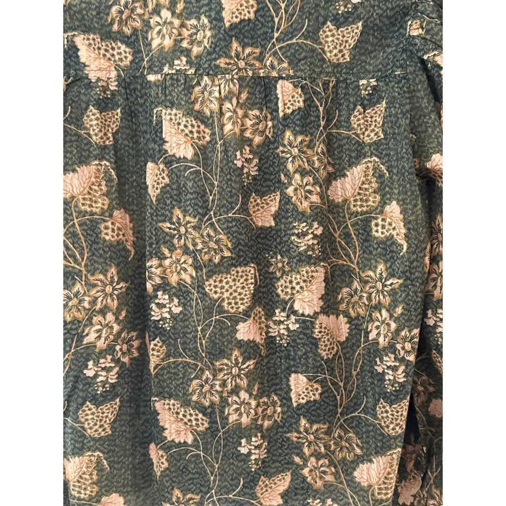 Ulla Johnson Tillie Blouse in Balsam Cotton Blend Voile Size 6